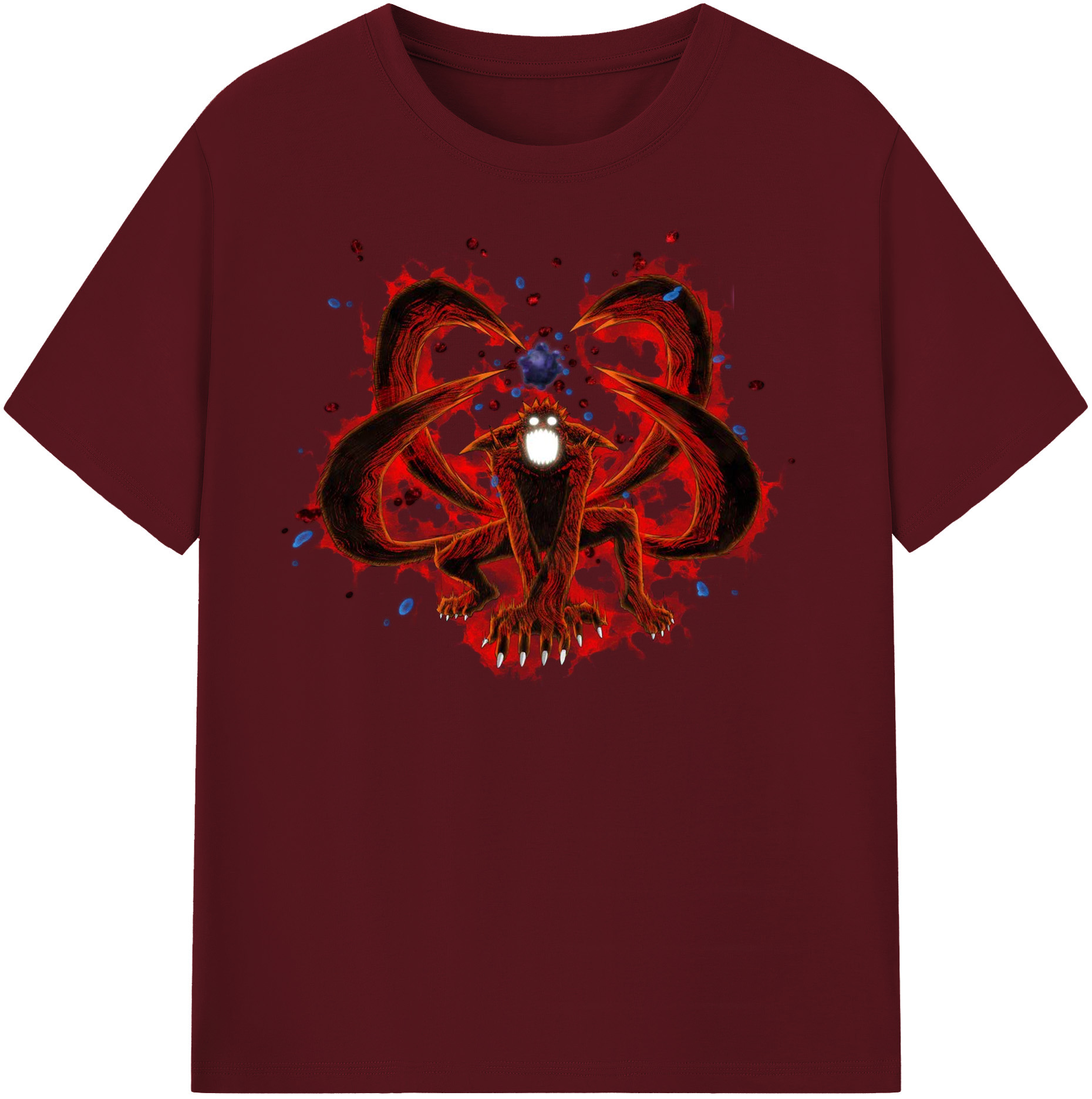 （画像用） NARUTO -ナルト- うずまき ナルト Uzumaki Naruto 綿100％半袖Tシャツ（フロントプリント）